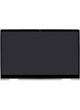 LCD Touch Screen Replacement L93180-001 For HP 15M-ED 15M-ED0013DX 15M-ED0023DX 15M-ED1013DX 15M-ED1023DX LED Display Digitizer Assembly + Silver Bezel 15.6" 1920x1080